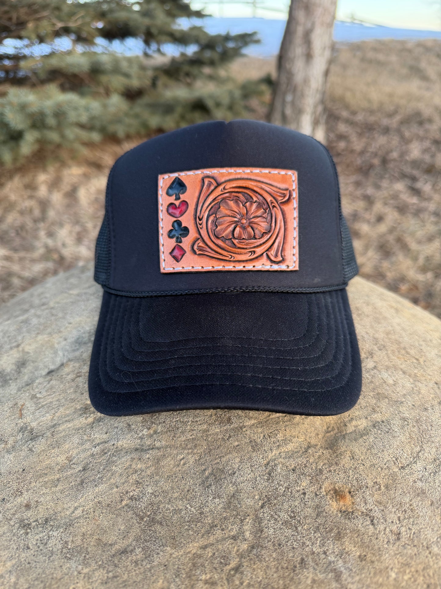 Black “Gambler” Trucker Hat