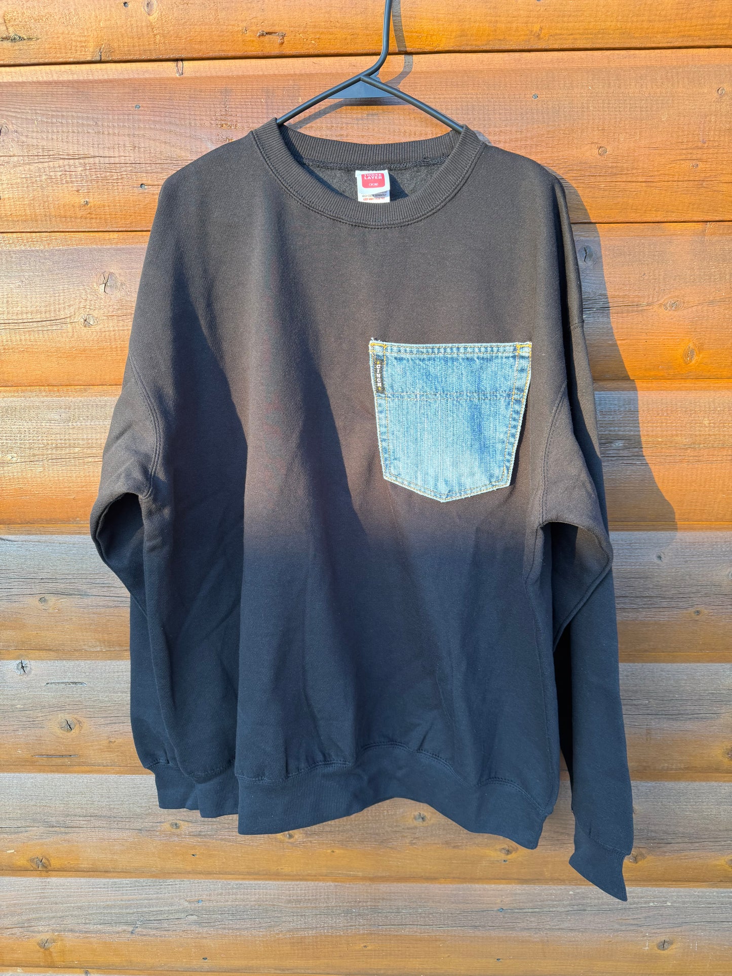 Black Cinch Crewneck Extra-Large