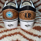 Custom Leather Vans