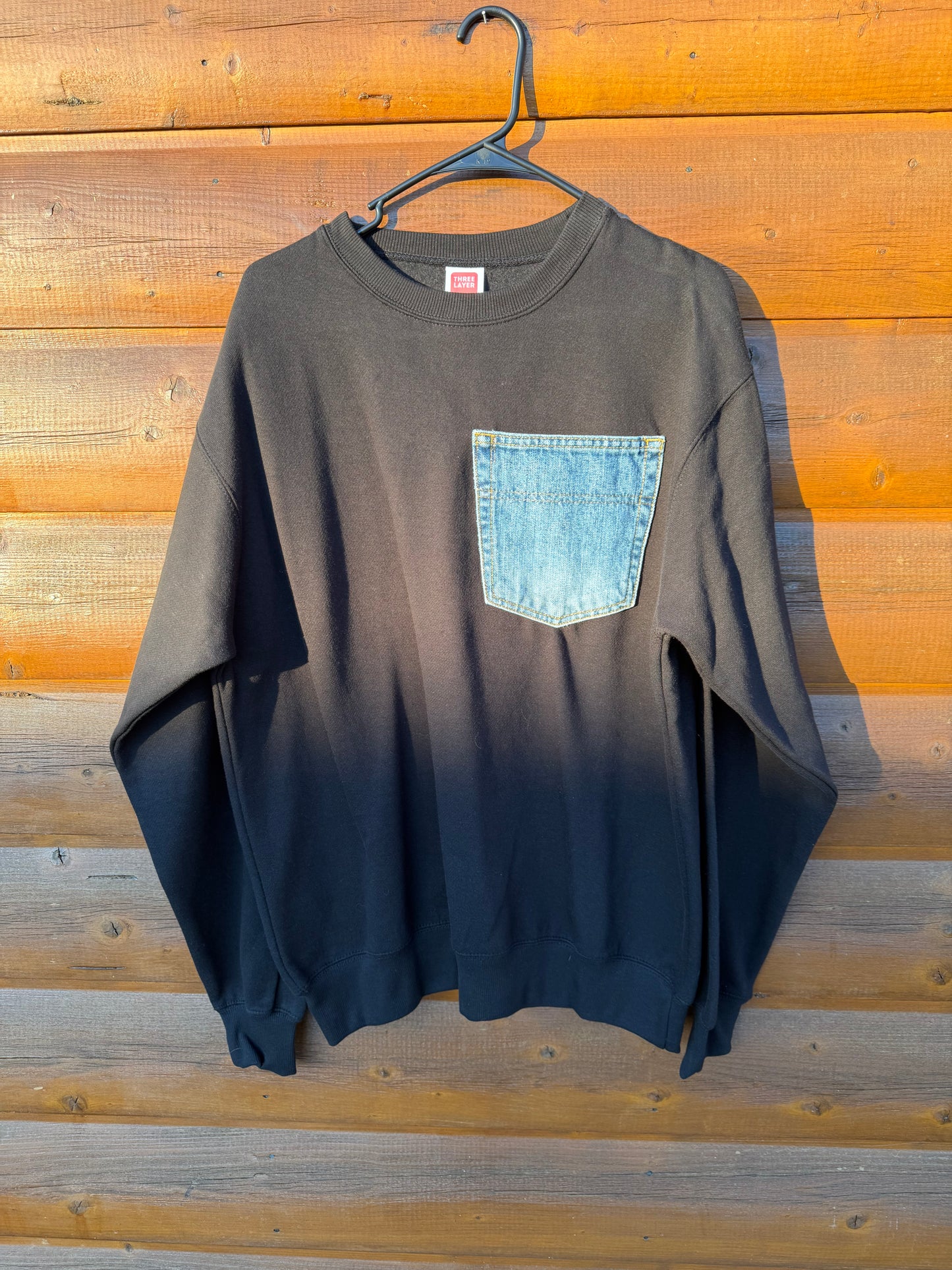 Black Cinch Crewneck Large