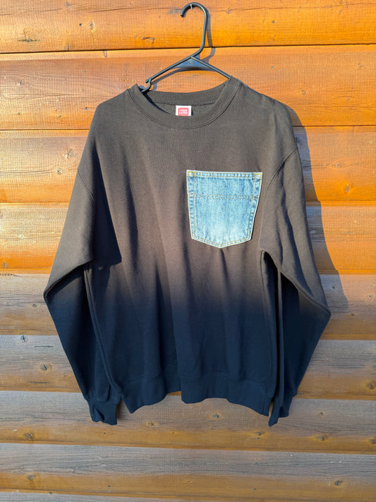 Black Cinch Crewneck Large