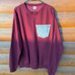Maroon Levi Crewneck Large
