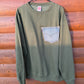 Green Levi Crewneck Large
