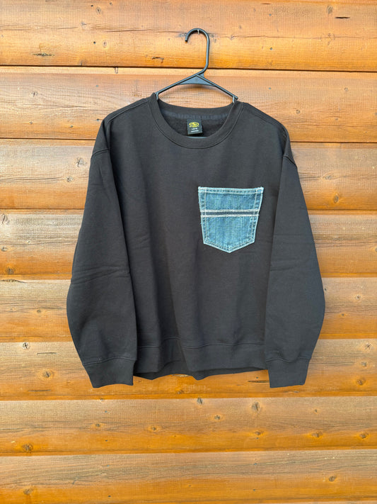 Black Cinch Crewneck Large
