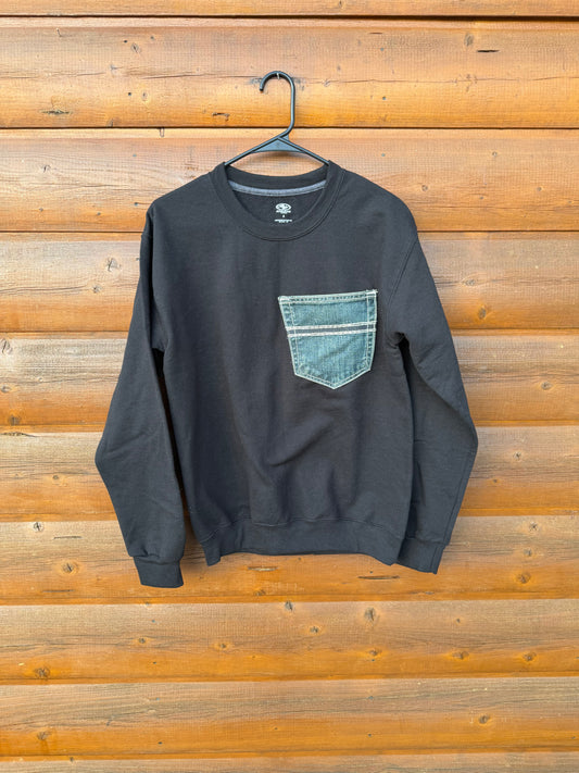 Black Cinch Crewneck Small