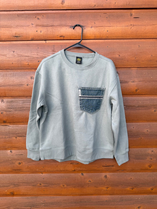 Sage Cinch Crewneck Medium